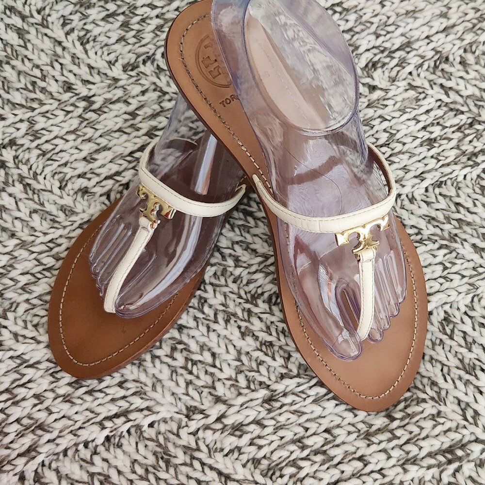 TORY BURCH TSTRAP SANDALS SIZE 9 worn twice